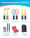 Transnovo 12-in-1 Sportswear Accessories Bundle for Nintendo Switch 2 Joy-Pad (Blue/Orange) (NS2-GA01)