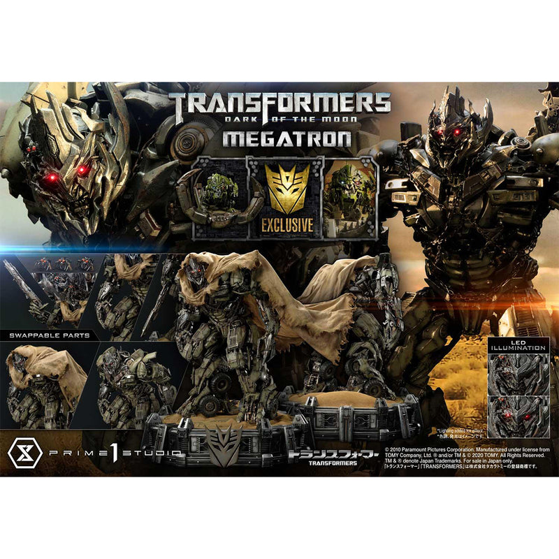 Museum Masterline Transformers: Dark of the Moon (Film) Megatron EX Bonus Version Pre-Order Downpayment