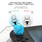 IINE Silicone Curved Joystick Caps for Nintendo Switch 2 (Blue/Orange) (L1157)