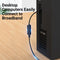 Vention USB 2.0 Ethernet Adapter - USB-A + RJ45 - 0.15M (CEGBB)