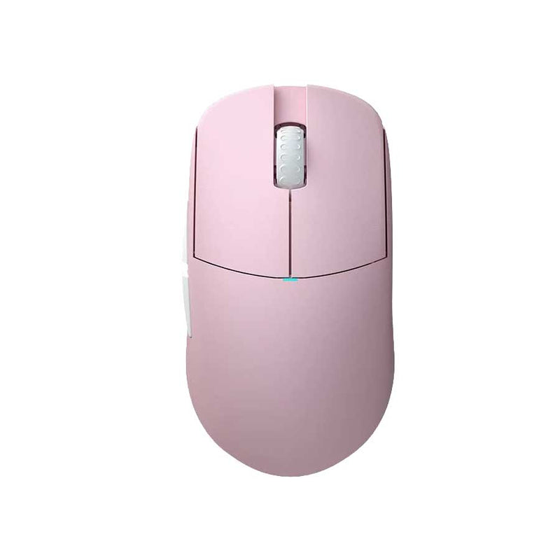 Lamzu Atlantis Mini Champion Edition Superlight Wireless Mouse (Light Pink, Panda White)
