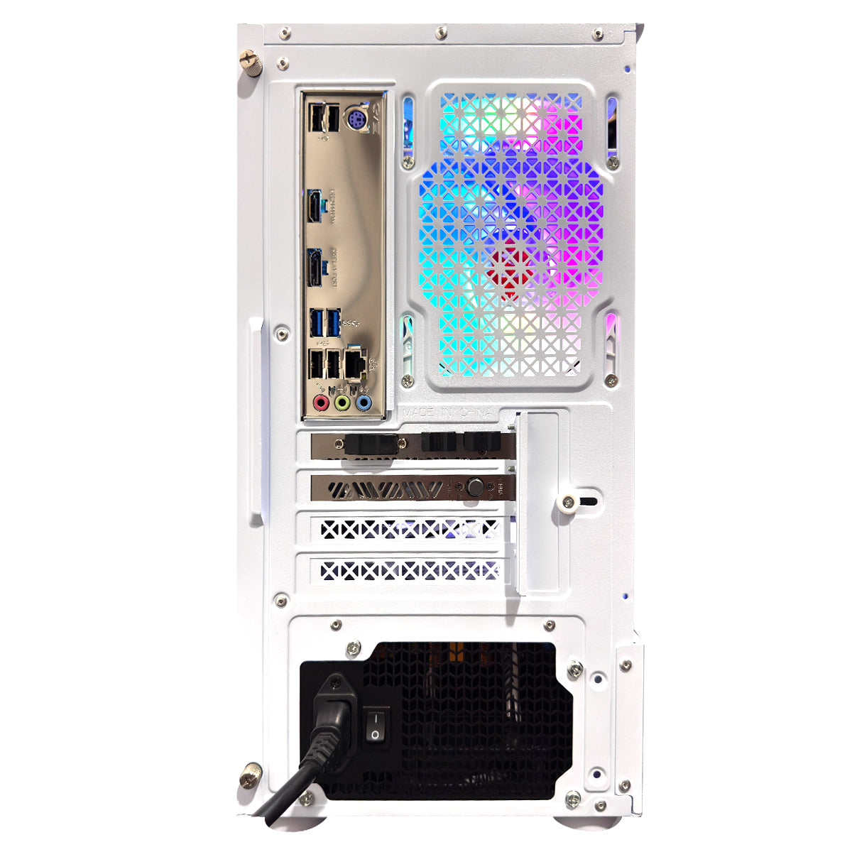 Alpha Reyna White Desktop Gaming PC