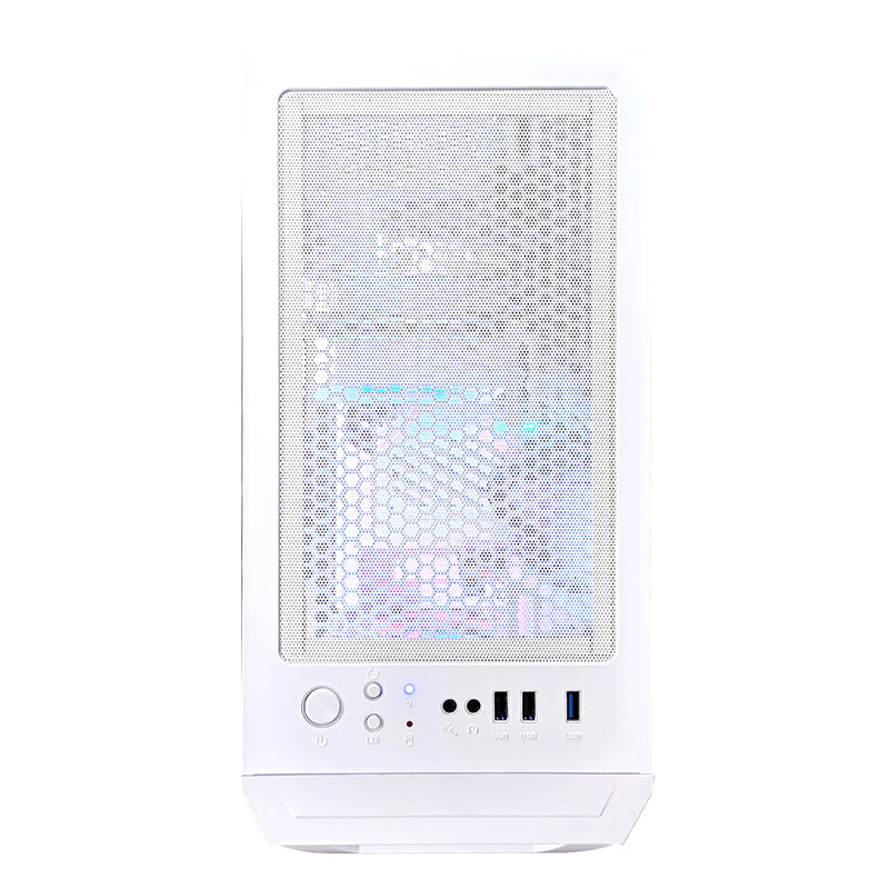 Alpha Aurora White Desktop Gaming PC | DataBlitz