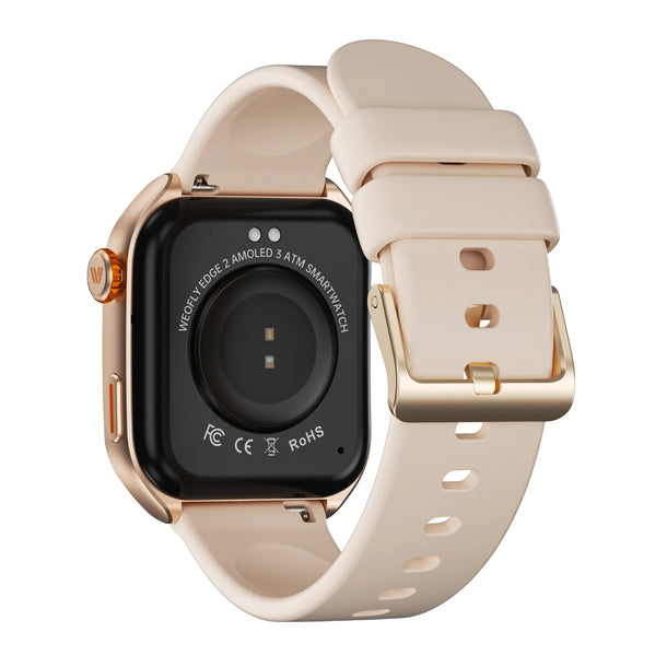 Weofly Edge 2 Smartwatch (Black, Gold, Silver) 