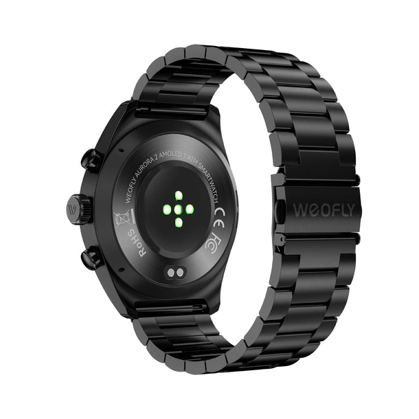 Weofly Aurora 2 Smartwatch (Black. Silver) (WFAU227BL, WFAU227SL)