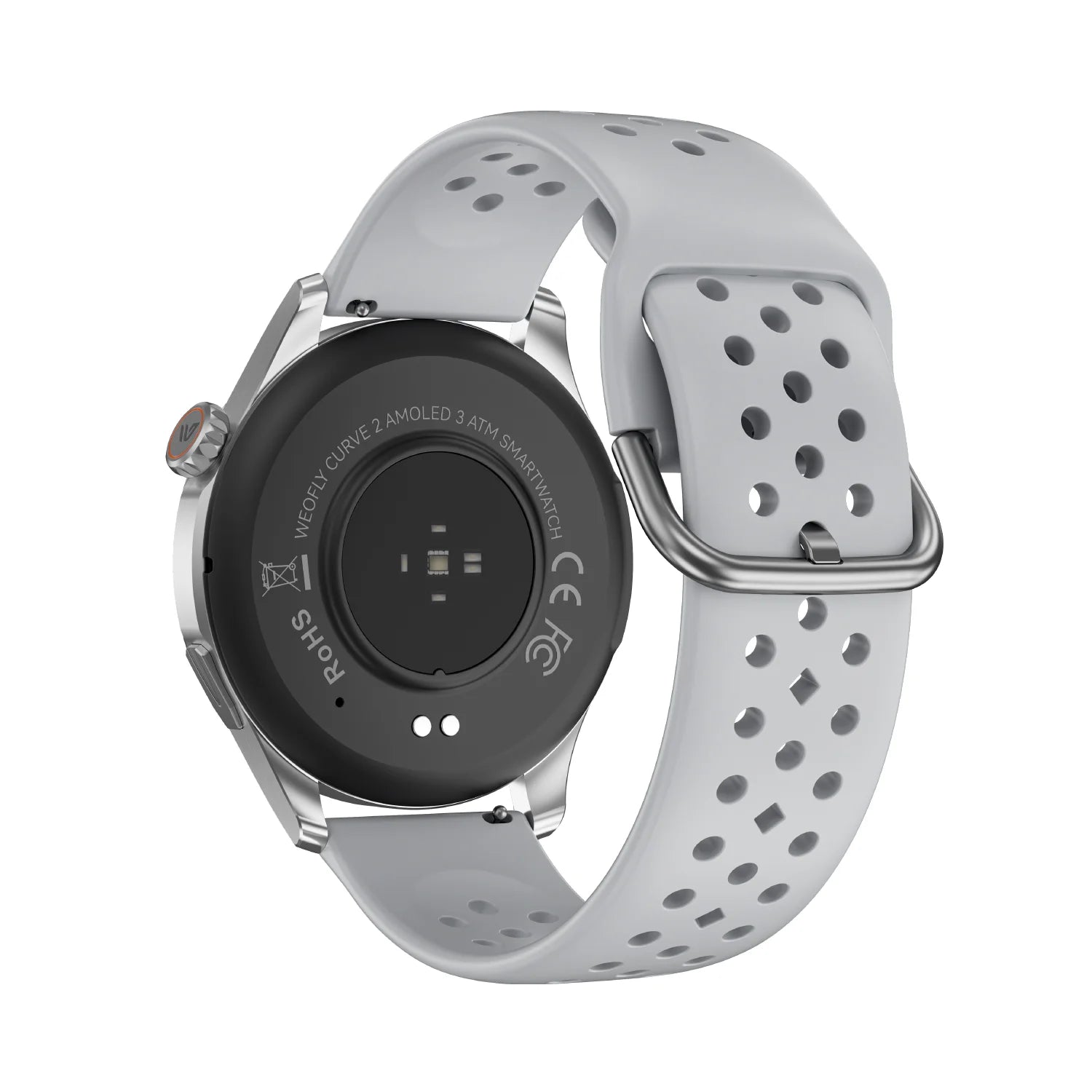 Weofly Curve 2 Smartwatch (Black, Silver) (WFCV699BL, WFCV699SL)