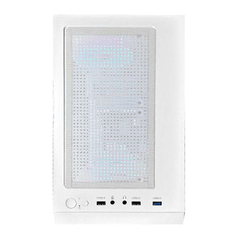 Alpha M305 White Intel i5 12400F 16GB RAM 512GB SSD with WiFi + Bluetooth| GeForce RTX 3050 | Windows 11 Desktop Gaming PC