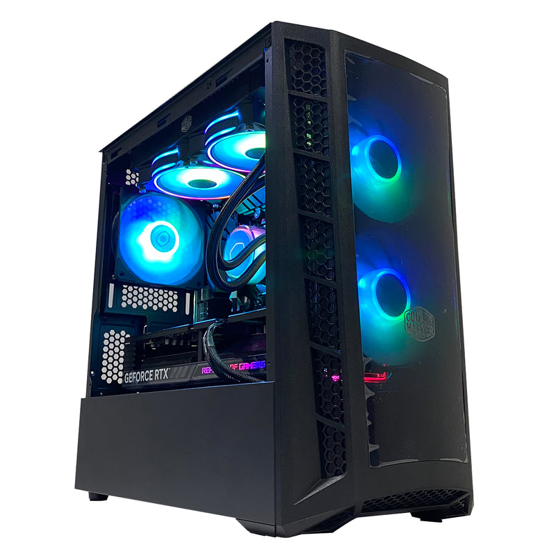 Aurora Masterbox MB320L AMD Ryzen 7 5700X 16GB RAM + 1TB SSD RTX 4060Ti Windows 11 Home Gaming PC