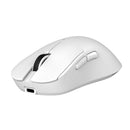 NacodeX x Ajazz NJ08 Tri-Mode RGB Gaming Mouse (Black, White)