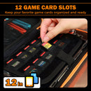 IINE Supernova Black Carrying Case for Nintendo Switch 2 L1188