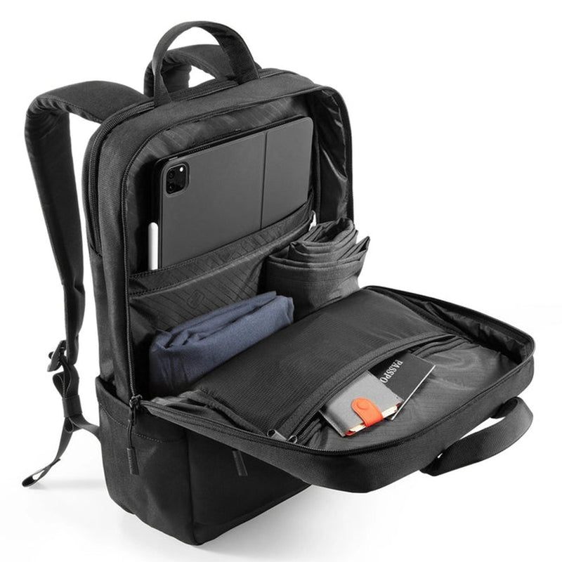Tomtoc Navigator-T71 15.6" 24L Premium Urban Laptop Backpack (Black) (T71M2D1) 