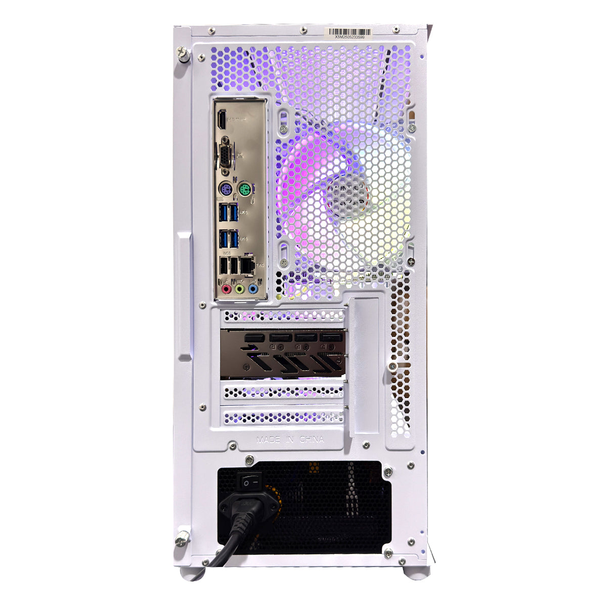 Sigma X5M White Desktop Gaming PC| Datablitz