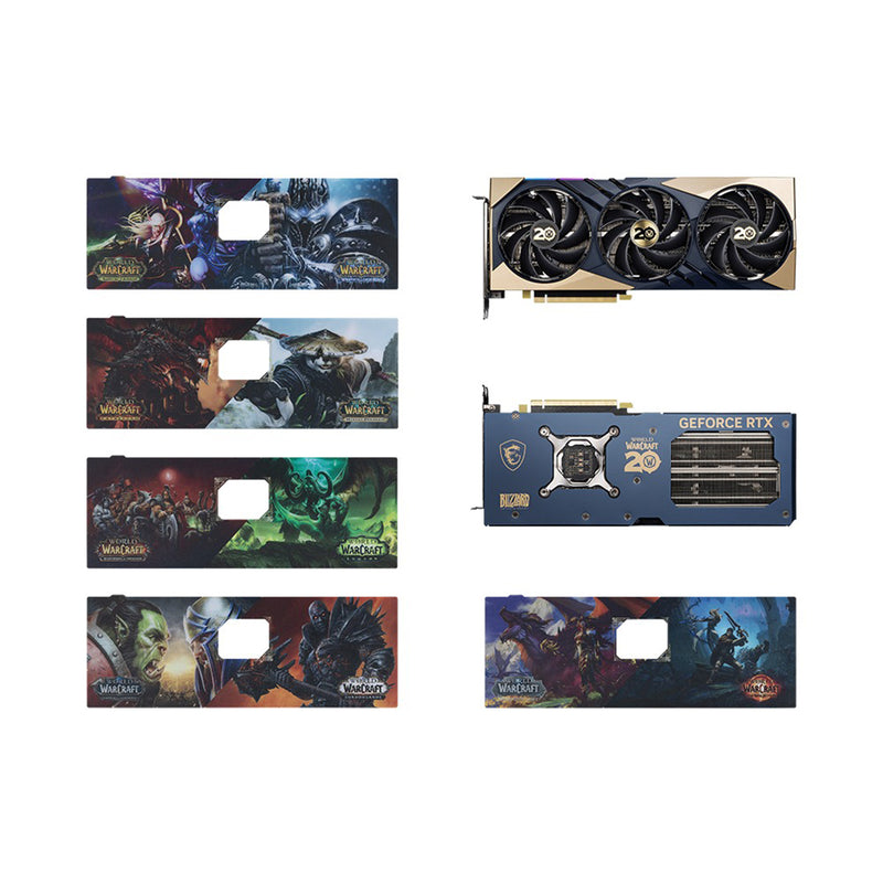 MSI GeForce RTX 4070 Super 12GB GDDR6X Gaming Slim Graphics Card (World of Warcraft Ed.)