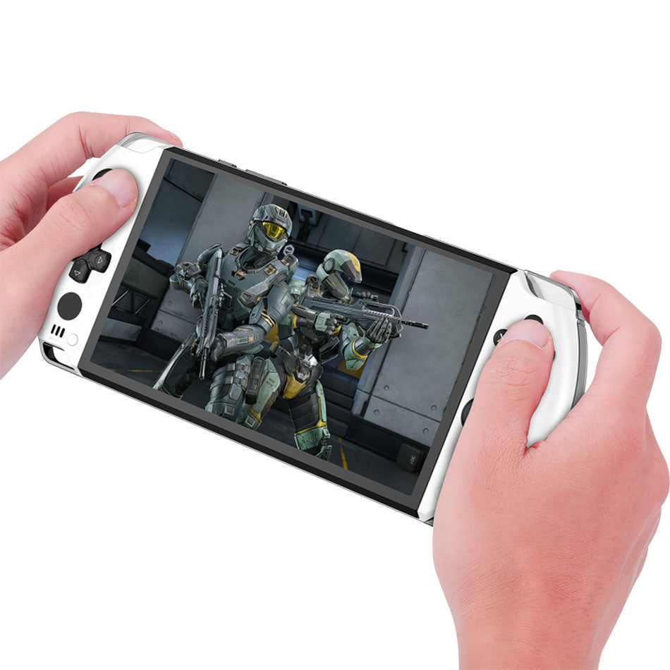 GPD WIN 4 AMD Ryzen 7 6800U Handheld PC Gaming Console (White) [32GB+2TB ] + GPD Protection Case for WIN 4