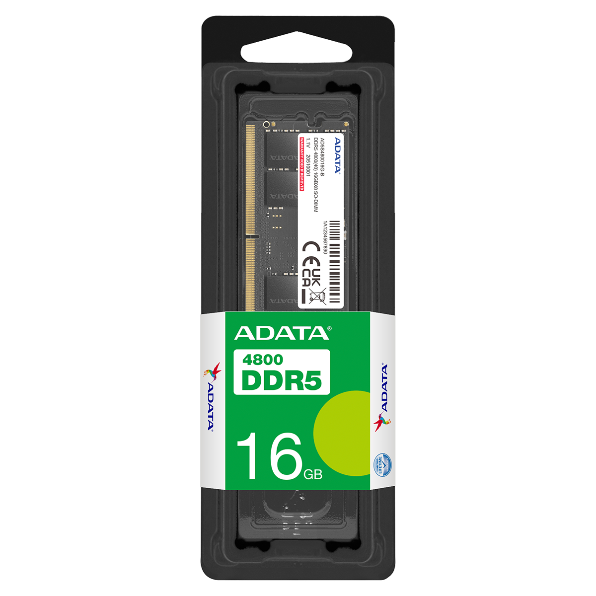 Adata 16GB DDR5 4800MHz SO-DIMM Memory