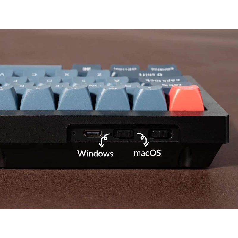 Keychron V3 Max QMK/VIA Fully Assembled with Knob RGB Backlit Hot-Swappable TKL Wireless