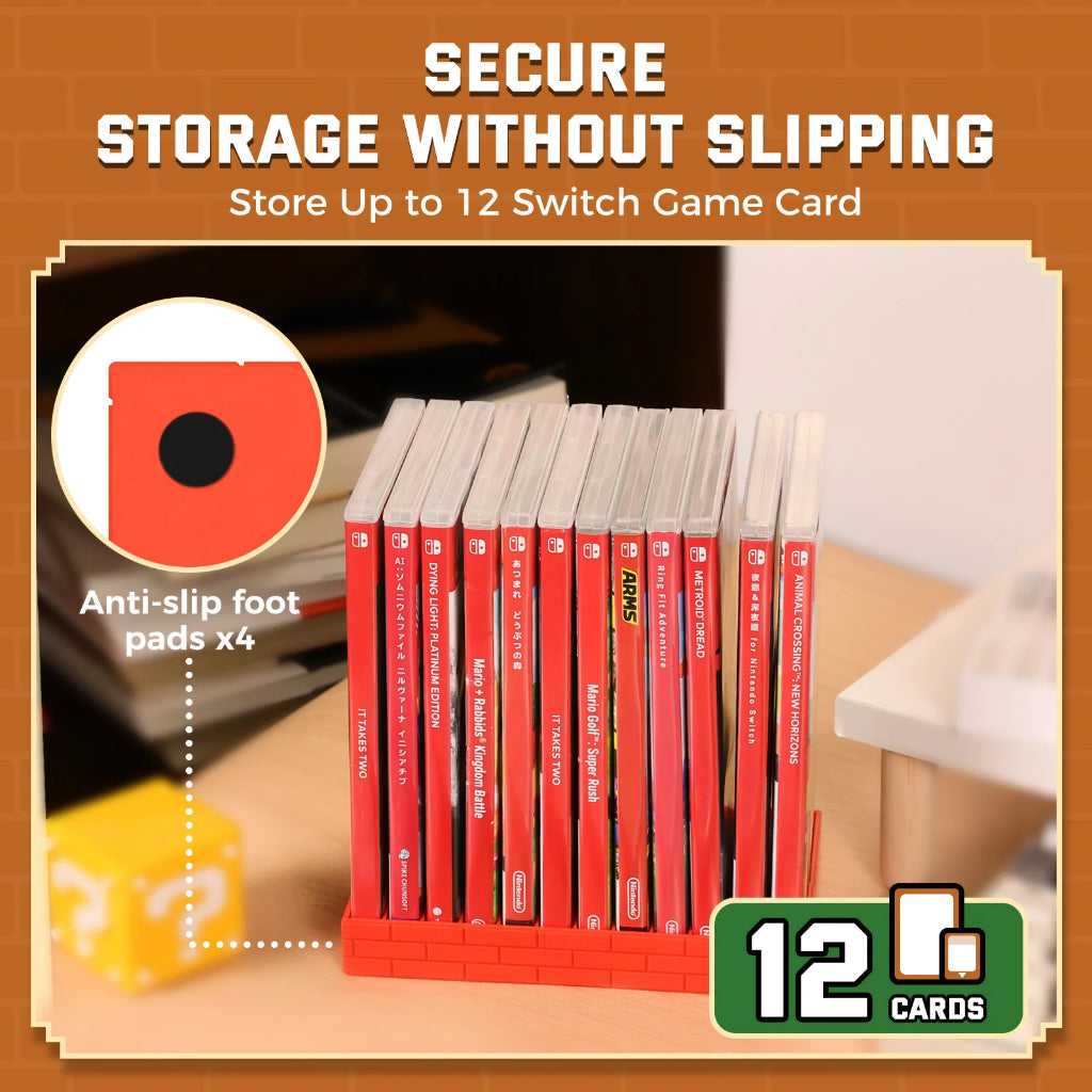 IINE Game Card Storage Rack for Nintendo Switch