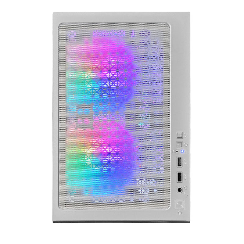 Alpha Reyna White Desktop Gaming PC | DataBlitz
