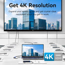 Vention 5-in-1 USB-C Docking Station - USB-C to HDMI + USB 3.0 x 3 + PD - 0.15M (Blue) (TGESB)