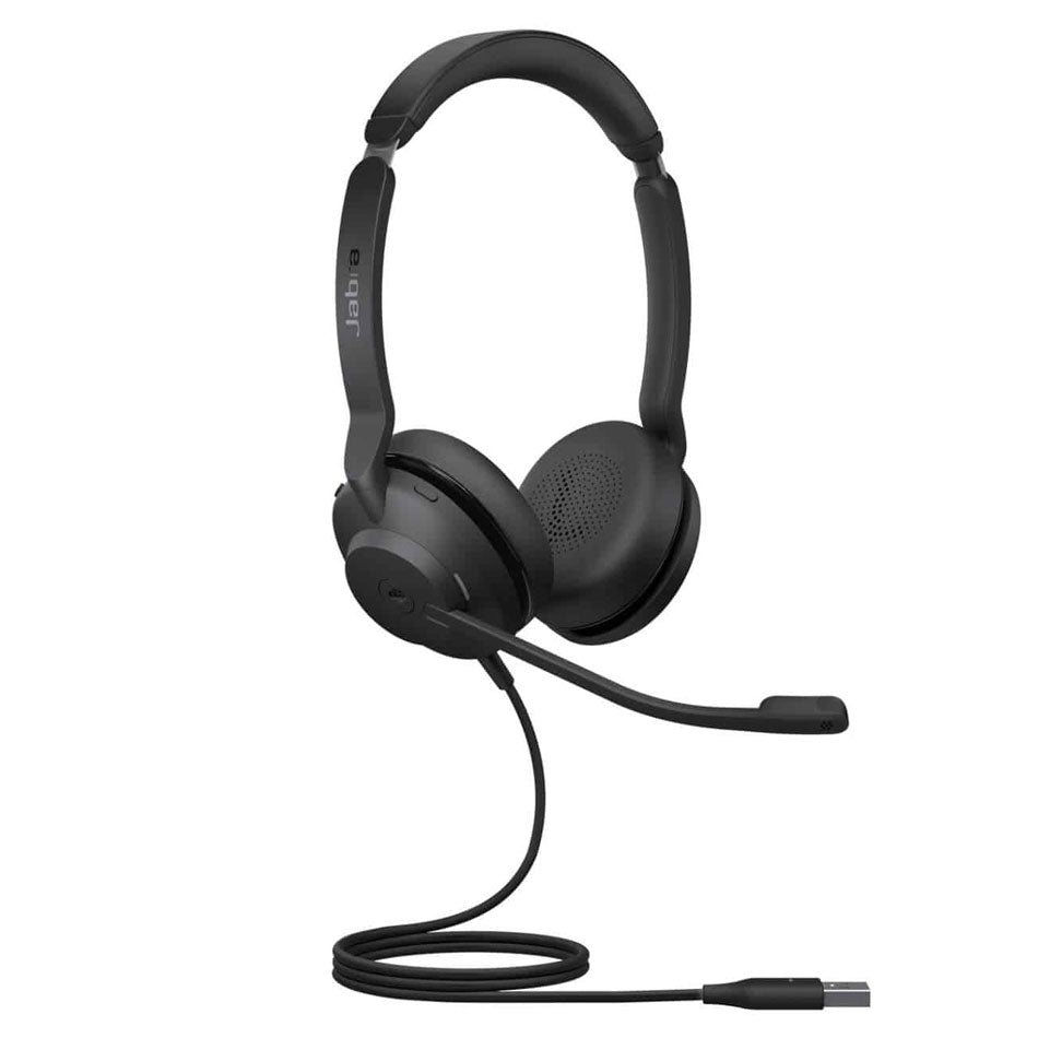 Jabra Evolve2 30 USB-A MS Stereo Wired Professional Headset (Black)