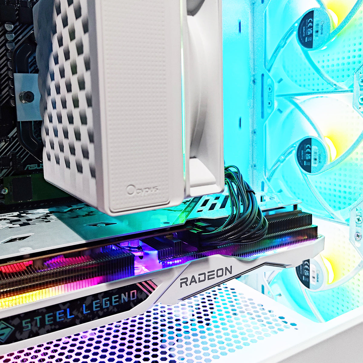 Alpha Gamma C50 White Desktop Gaming PC | DataBlitz