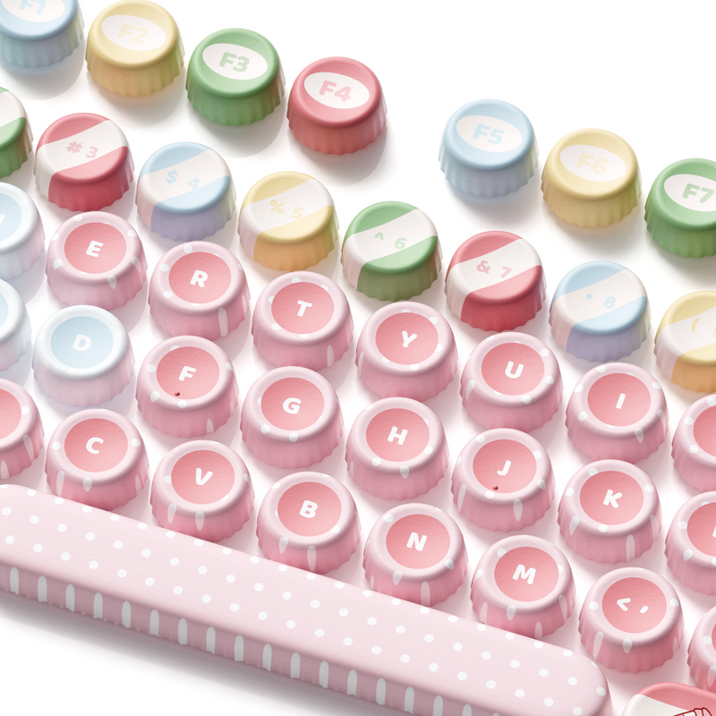 Akko Classic BottleCap Keycap Set BottleCap Profile 131 Keys