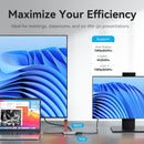 Vention 4-in-1 USB-C Docking Station - USB-C to HDMI + VGA + USB 3.0 + PD - 15M (TQAHB)