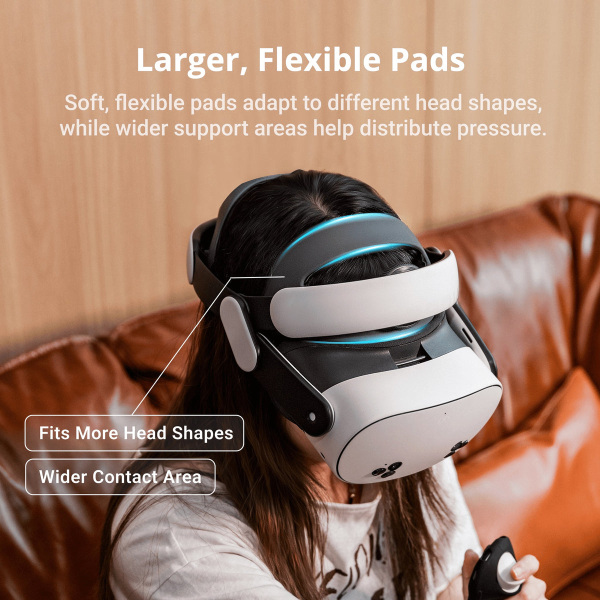 BoboVR M3 Head Strap Compatible w/ Meta Quest 3/3S