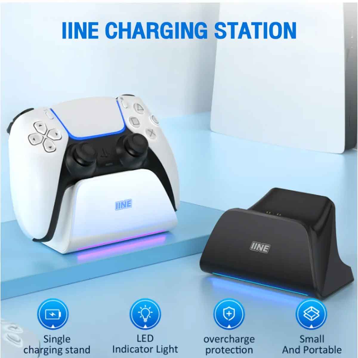 IINE Charging Station For PS5 Controller (L891) | DataBliz