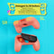 PMW Controller Grips for Nintendo Switch 2 / Nintendo Switch (Blue/Orange) (L1144)