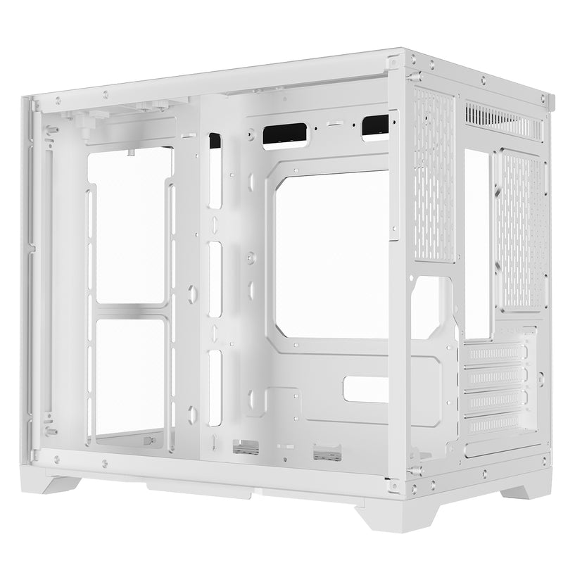 Coolman Spectra M-ATX/ITX PC Case with Customizable LCD Screen Display