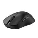 NacodeX x Ajazz NJ08 Tri-Mode RGB Gaming Mouse (Black, White)