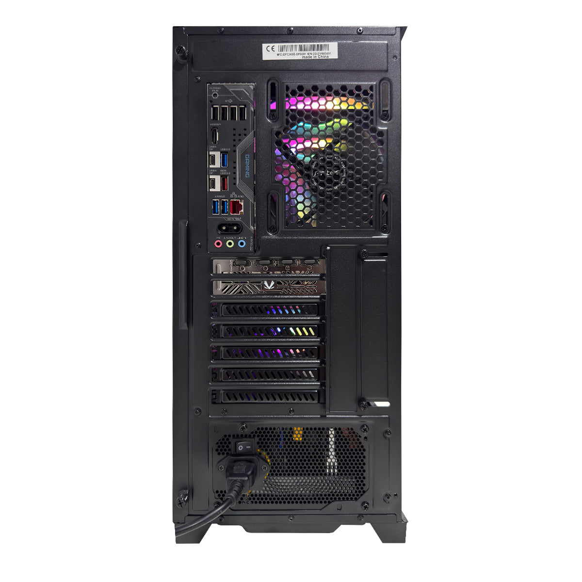 Optima Dark League Black Desktop Gaming PC