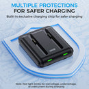 IINE Mini Dual Charge Dock for Nintendo Switch 2 (Black) (L1105)