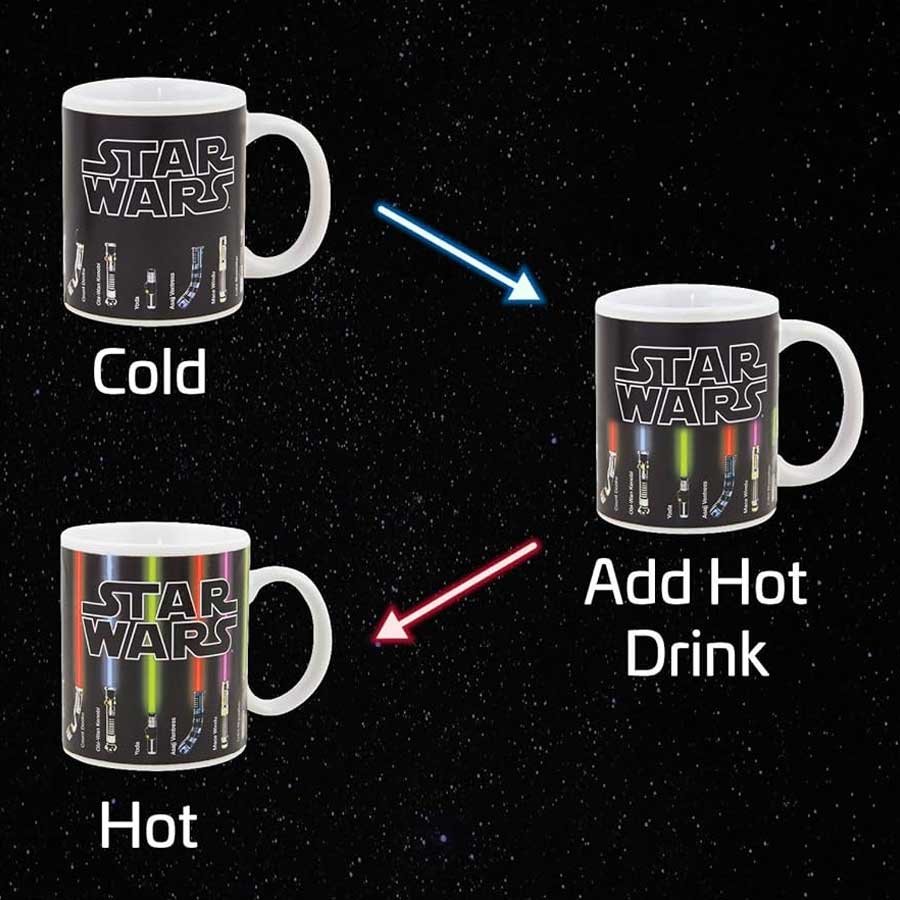Paladone Star Wars Lightsaber Heat Change Mug (PP3699SWV2) | DataBlitz