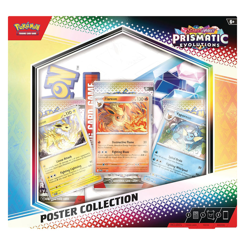 Pokemon Trading Card Game SV8.5 Scarlet & Violet Prismatic Evolutions Poster Collection