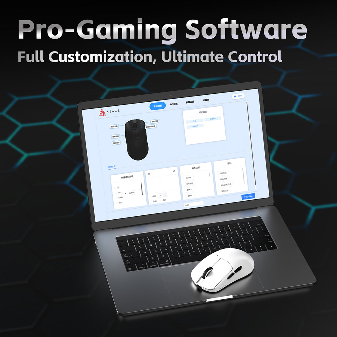 Nacodex x Ajazz AJ159 V2 MC Tri-Mode Gaming Mouse | DataBlitz