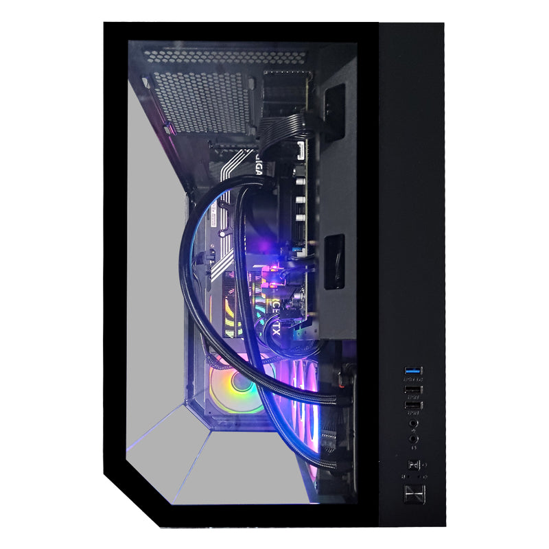 Sophos Zentra Black Desktop Gaming PC | Intel i7 14700F | 32GB RAM | 1TB SSD | RTX 5070 | Windows 11 Pro