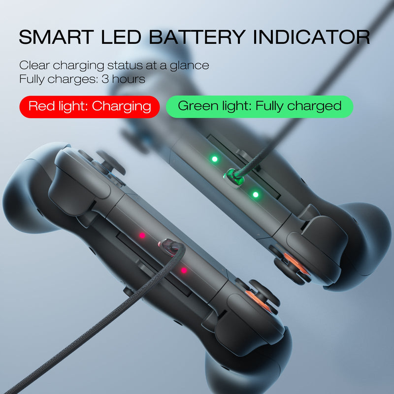 IINE Multi-Function Charging Grip for Nintendo Switch 2 (Black)