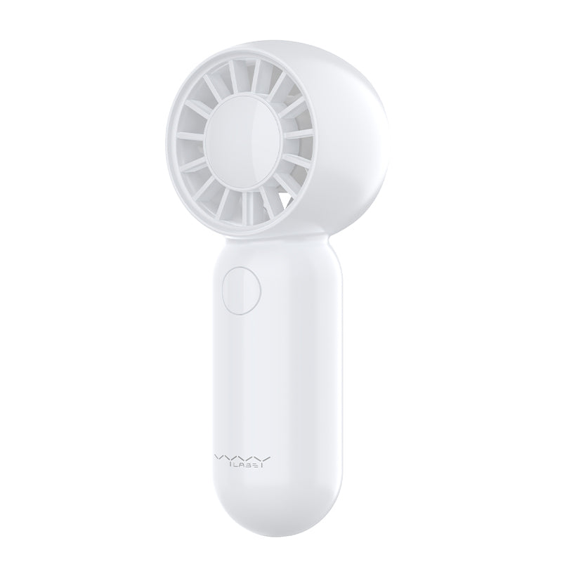 Vyvylabs Handheld Mini Pocket Fan (White, Pink, Green)