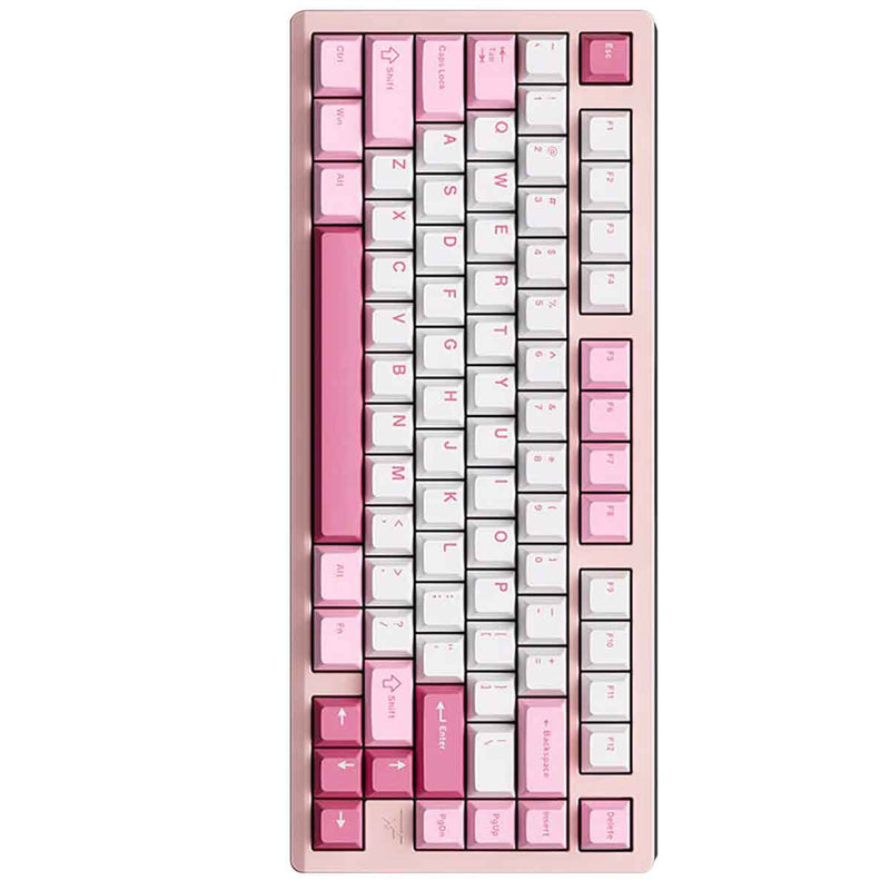 VXE75 Aluminum Gasket Structure Wireless Mechanical Keyboard (Pink) | DataBlitz