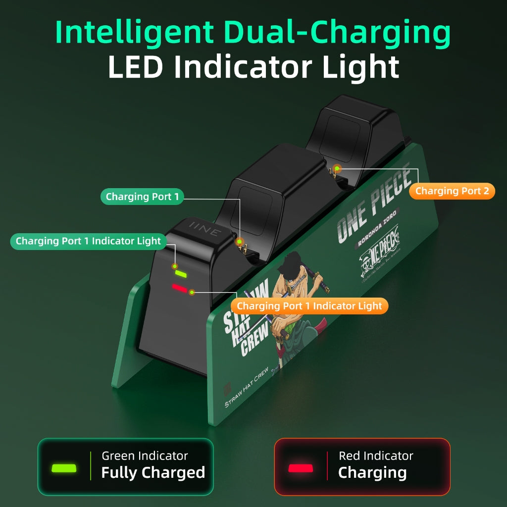 IINE Dual Controller Charging Stand For PS5 (Zoro) (L931) | DataBlitz