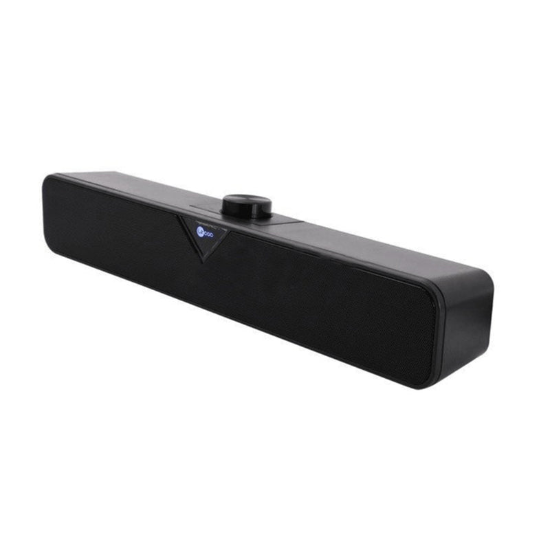 LECOO DS102 USB/Bluetooth Desktop Speaker (Black)