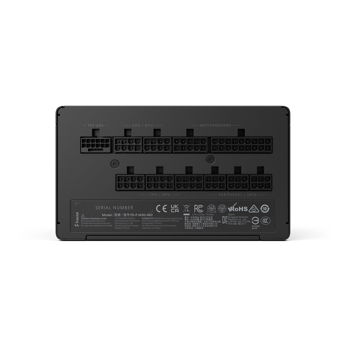 Fractal Design Ion 3 Gold 850W Fully Modular Power Supply (Black)