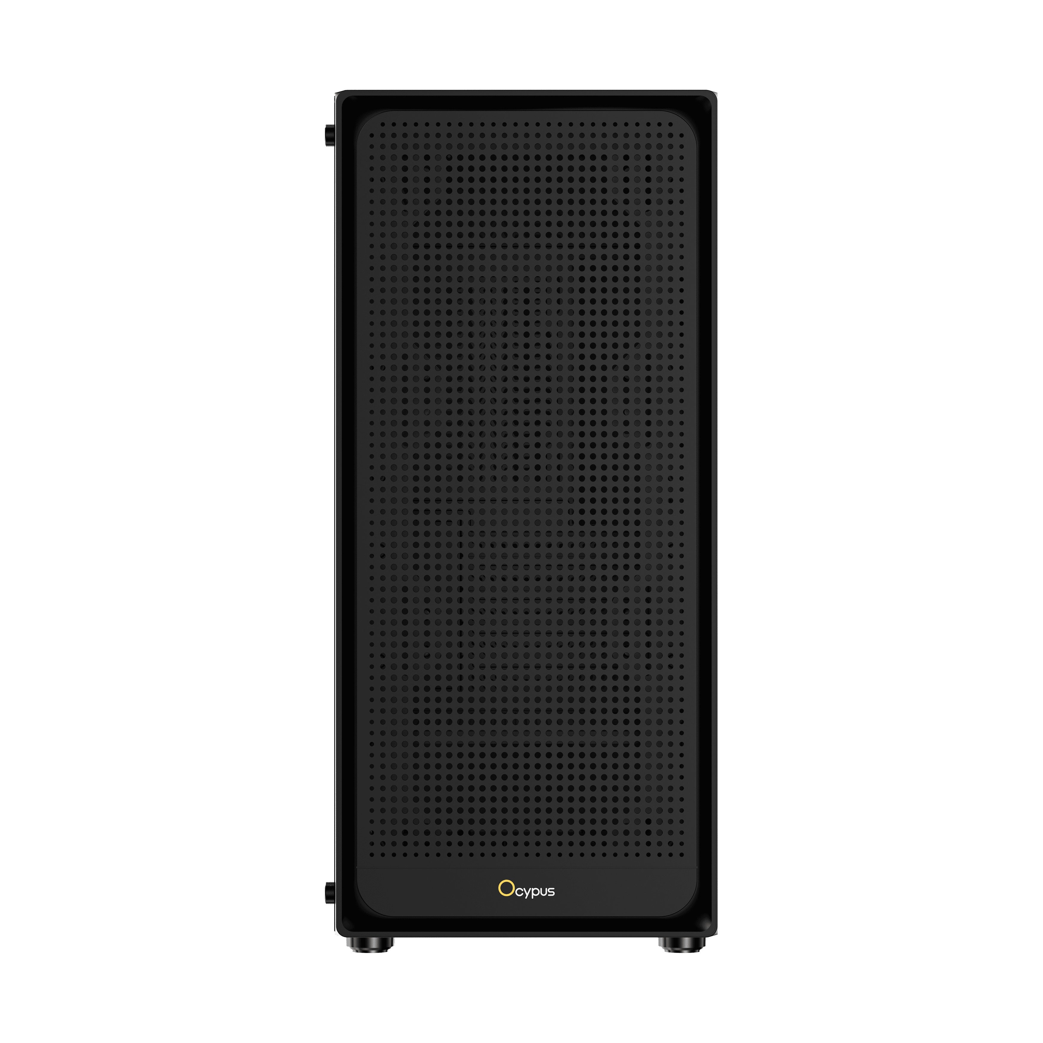 Ocypus Gamma C50 ARGB PC Case with ARGB Fans (Black)