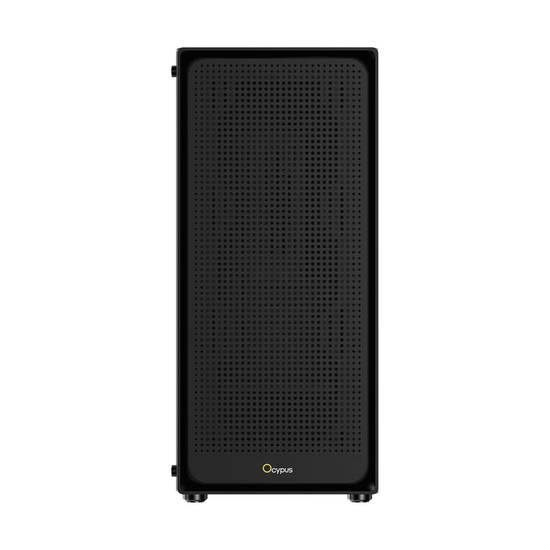 Ocypus Gamma C50 ARGB PC Case with ARGB Fans (Black)
