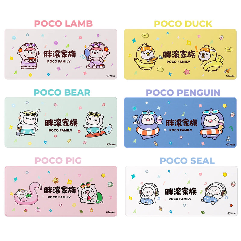 Akko Poco Family Mouse Pad