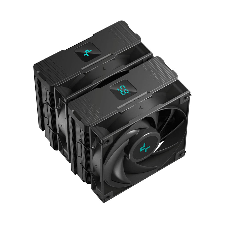 Deepcool AG620 Digital Dual-Tower CPU Cooler With A Display