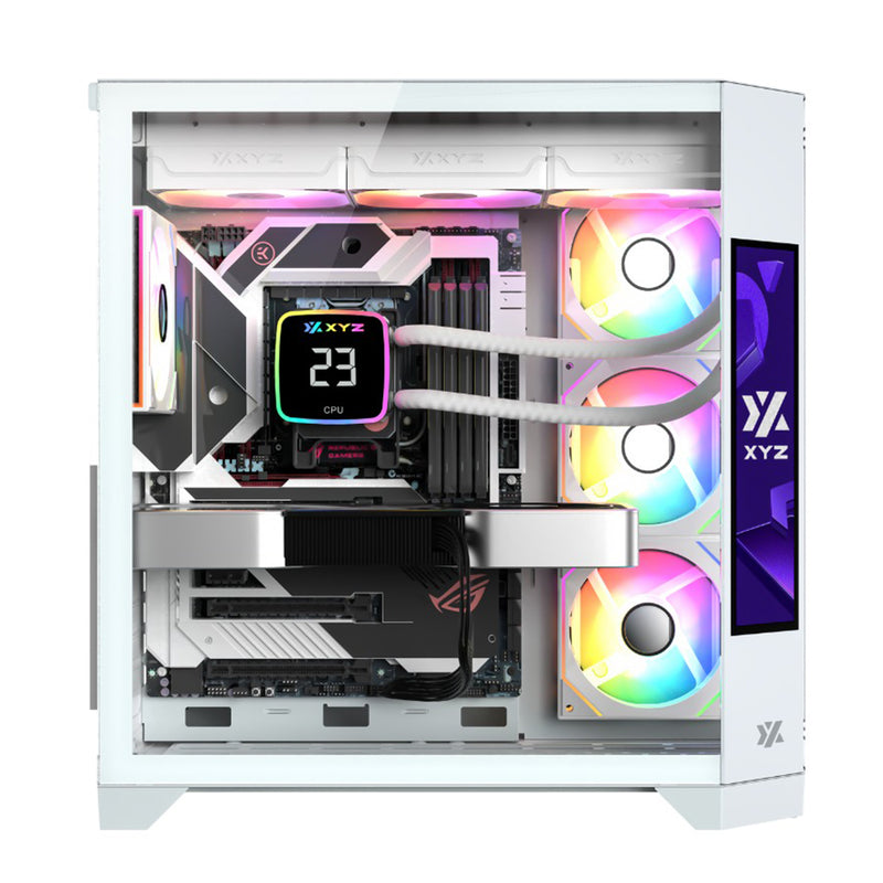 XYZ Neutron ATX 2D Glass Panoramic Tempered Glass PC Case