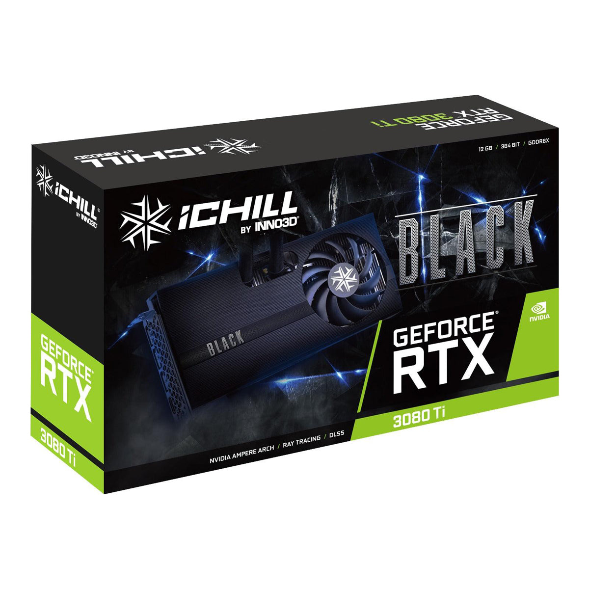 Inno3D Geforce RTX 3080 Ti iChill Black 12GB GDDR6X Graphics Card (C308TB-126XX-1810003)